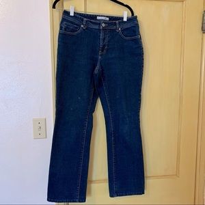 Chico’s Jeans Chico’s Platinum classic five pocket stretch jean size 1